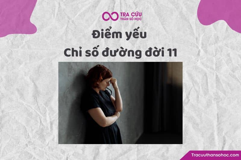 Điểm yếu chỉ số đường đời 11 Điểm yếu chỉ số đường đời 11