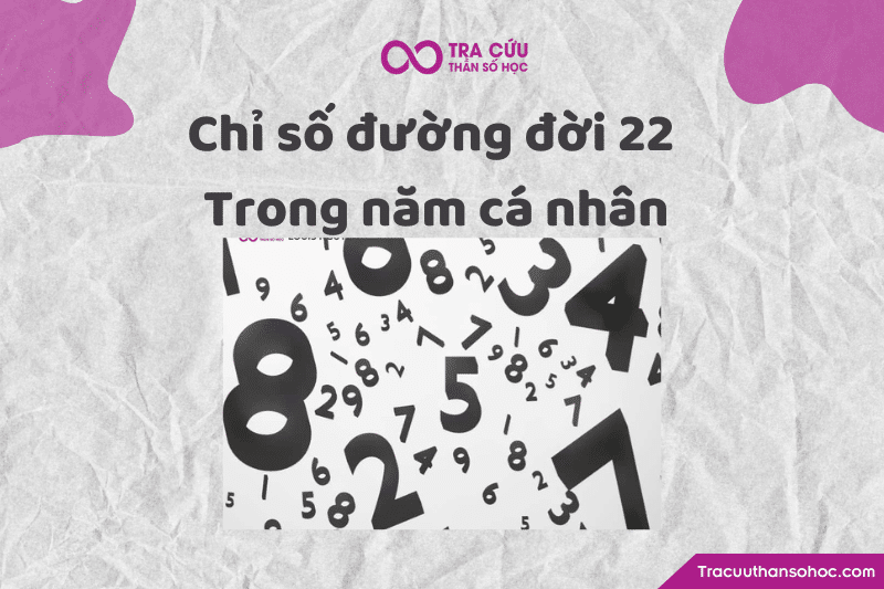 Chỉ số đường đời 22 trong năm cá nhân Chỉ số đường đời 22 trong năm cá nhân