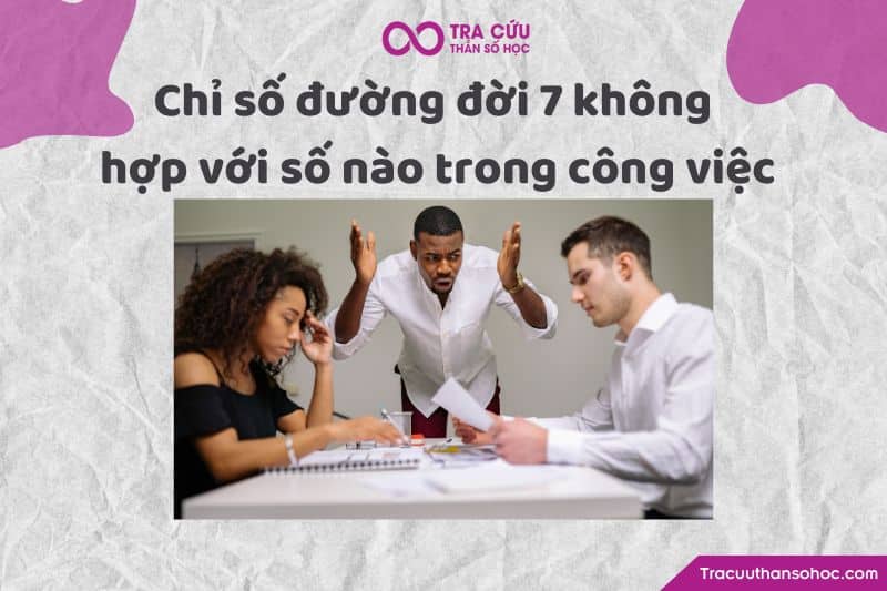 Chỉ số đường đời 7 không hợp với số nào trong công việc Chỉ số đường đời 7 không hợp với số nào trong công việc