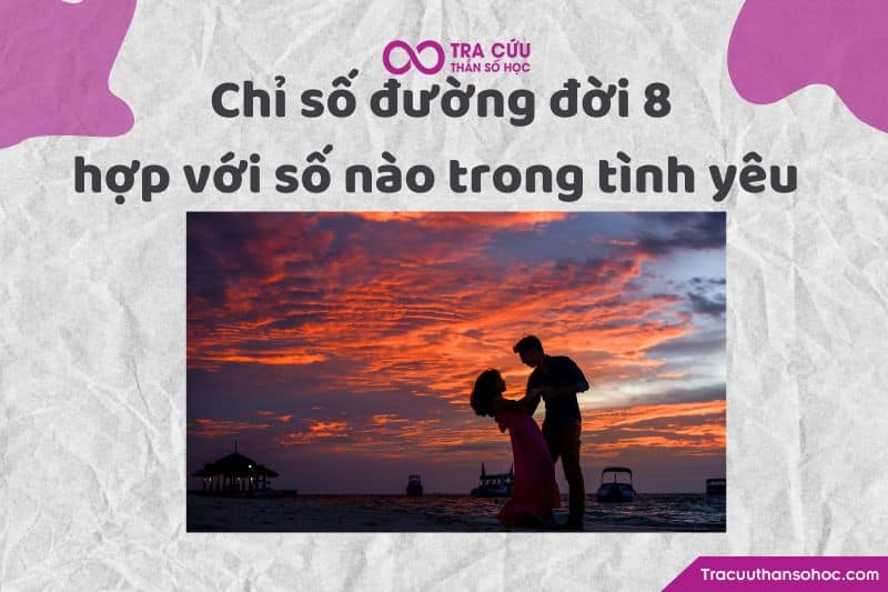 Chỉ số đường đời 8 hợp với số nào trong tình yêu Chỉ số đường đời 8 hợp với số nào trong tình yêu