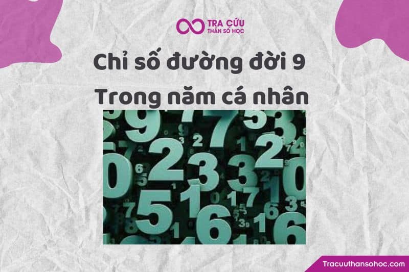 Chỉ số đường đời 9 trong năm cá nhân Chỉ số đường đời 9 trong năm cá nhân