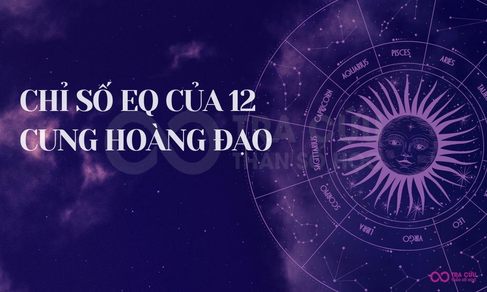 Bảng xếp hạng cảm xúc chỉ số EQ của 12 cung hoàng đạo
