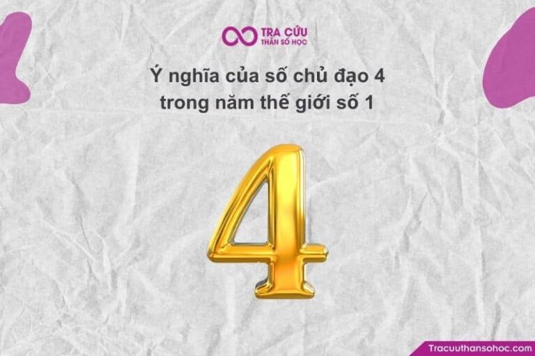 Cơ hội và thách thức của số chủ đạo 4 trong năm thế giới số 1