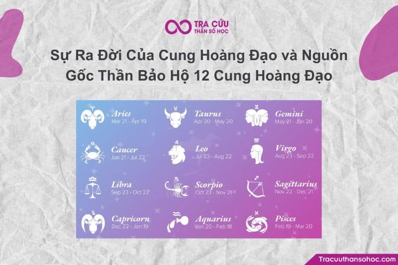 Sự Ra Đời Của Cung Hoàng Đạo và Nguồn Gốc Thần Bảo Hộ 12 Cung Hoàng Đạo Sự Ra Đời Của Cung Hoàng Đạo và Nguồn Gốc Thần Bảo Hộ 12 Cung Hoàng Đạo